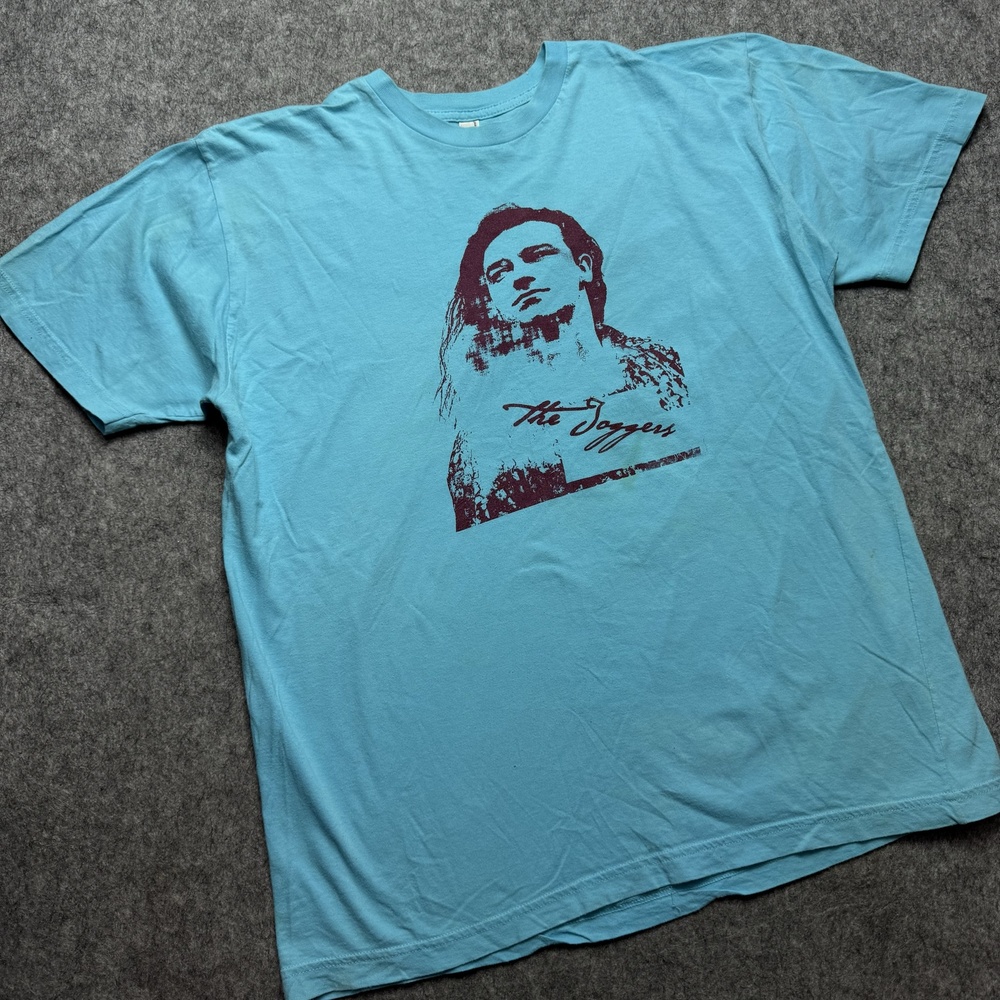 The Joggers American Apparel Shirt Mens Large Blue Band Graphic Tee Music